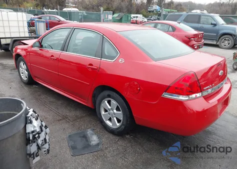 2009 Chevrolet Impala Lt from USA, damaged, VIN 2G1WT57N791300001